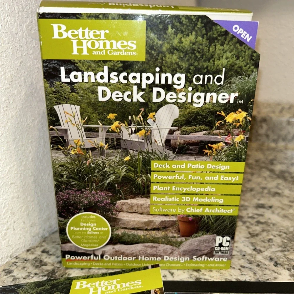 Better Homes And Gardens Landscaping‎ & Deck Designer Software For PC